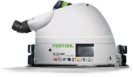 Festool TS 75 EBQ-Plus-FS cu control de viteză și cu sistem de aspirare
