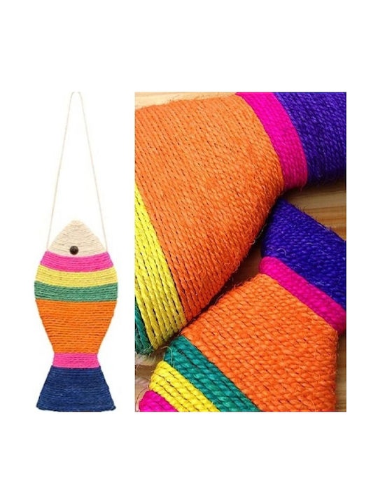 Nobleza Stâlp Pentru Zgâriere De Pisici Covoraș Multicolor 36x16cm
