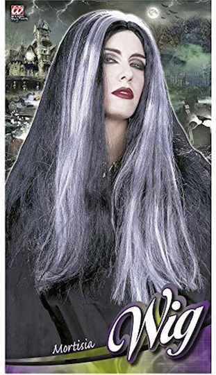 Carnival Wig Straight Gray for Halloween