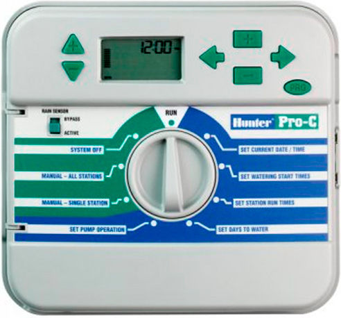 Hunter Industries PRO-C 401i E Bewässerungsprogrammierer Tabelle Elektrisch 4 Stopps Erweiterbar