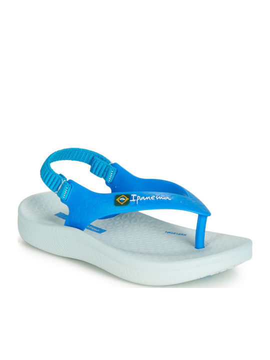 Șlapi pentru copii Flip Flops Albastru deschis