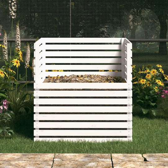 822193 Wooden Open Type Composter 100x100x102cm