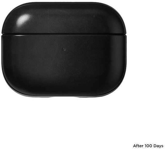 Nomad Rugged Θήκη Δερμάτινη σε Μαύρο χρώμα για Apple AirPods Pro 2