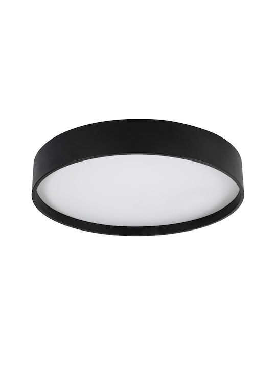 GloboStar Narnia Modern Metallic Ceiling Mount Light with Integrated LED in Black color 60pcs