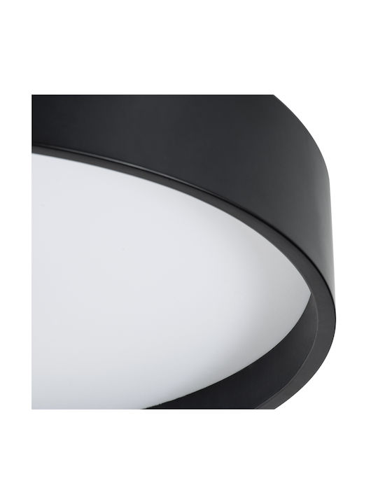 GloboStar Narnia Ceiling Mount Light 60cm Black with Integrated LED and Remote Control