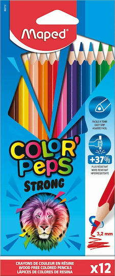 Maped Color'Peps Strong Pencils Set 12pcs