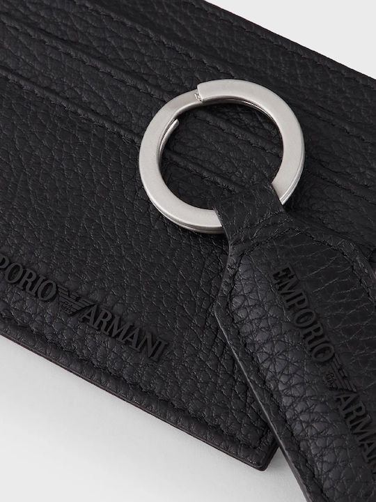 Set Leather Men's Wallet Black