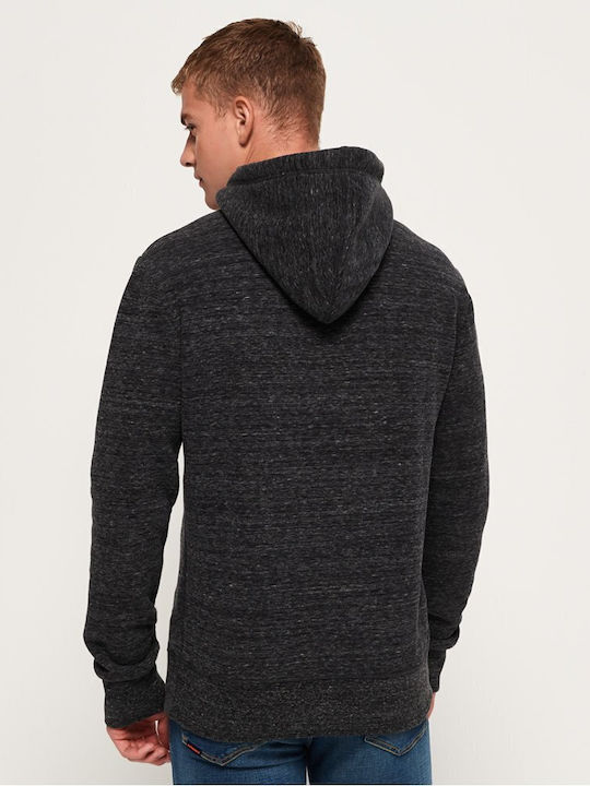 Superdry Vintage Authentic Fade Men's Sweatshirt with Hood and Pockets Gray