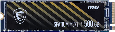 MSI Spatium M371 SSD 500GB M.2 NVMe PCI Express 3.0