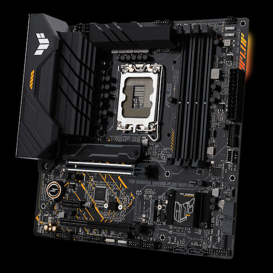Asus TUF Gaming B660M-PLUS WiFi D4 Motherboard Micro ATX με Intel 1700 Socket 90MB1930-M0EAY0