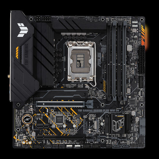 Asus TUF Gaming B660M-PLUS WiFi D4 Motherboard Micro ATX με Intel 1700 Socket 90MB1930-M0EAY0