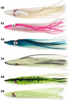 Behr UV Artificial Bait Octopuses Fluorescent 6.5cm 03