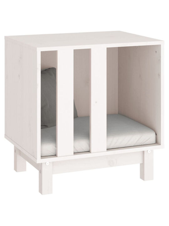 vidaXL Dog Bed Houses White 52x50cm