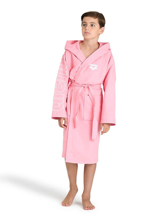 Arena Zeal Plus 005309-301 Kids Swimming Bathrobe Pink