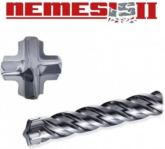 Makita Nemesis II Свредло със SDS Plus Опашка за Строителни материали 28x450mm