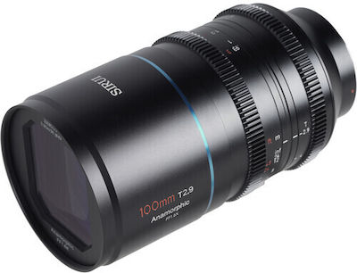 Sirui Full Frame Camera Lens 100mm T2.9 1.6x Anamorphic Standard Zoom for Sony E Mount Black