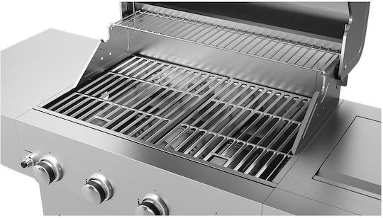 Teka Gourmet 4100 G Gasgrill Rost 44.5cmx65.5cmcm mit 2 cm 3.22kW und Seitenbrenner