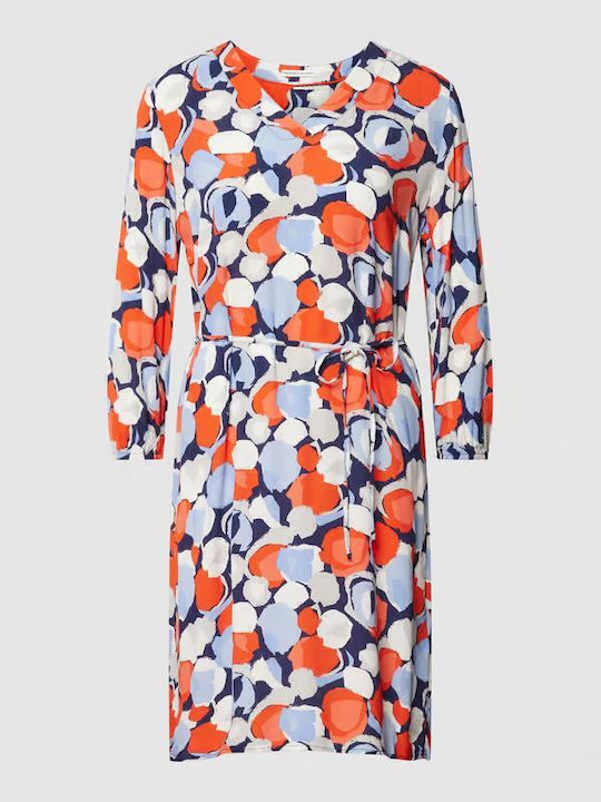 Rochii De Vară Pentru Femei Mini Rochie Cu Model Floral Navy