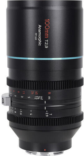 Full Frame Φωτογραφικός Φακός 100mm T2.9 1.6x Anamorphic Standard Zoom για Canon RF Mount Μαύρος