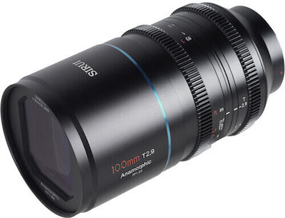 Sirui Full Frame Φωτογραφικός Φακός 100mm T2.9 1.6x Anamorphic Standard Zoom για Canon RF Mount Black