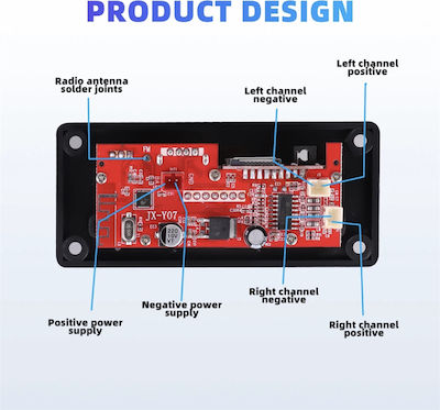 FM Transmitter Αυτοκινήτου mit AUX / Bluetooth