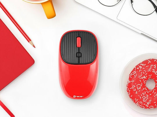 Tracer Wave Wireless Mouse Red
