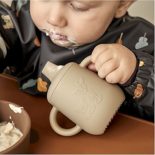 Nuuroo Baby and Toddler Cup Aiko made of Silicone Green 140ml