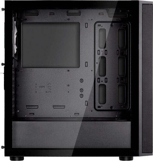 Silverstone Fara R1 PRO V2 Gaming Midi Tower Κουτί Υπολογιστή με Πλαϊνό Παράθυρο και RGB Φωτισμό Μαύρο