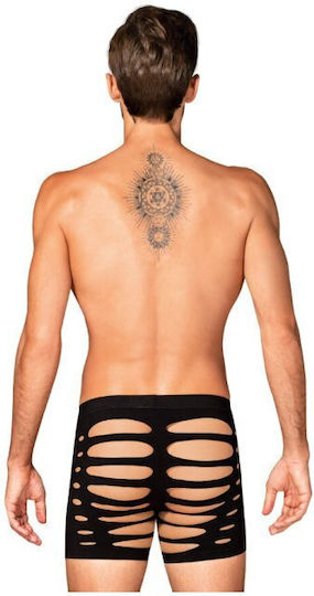 Obsessive Ανδρικό Sexy Boxer Boxer Μαύρο