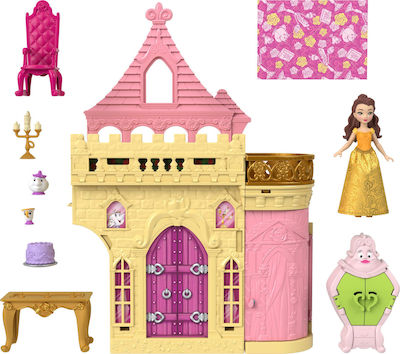 Mattel Παιχνίδι Μινιατούρα Princess Belle's Castle