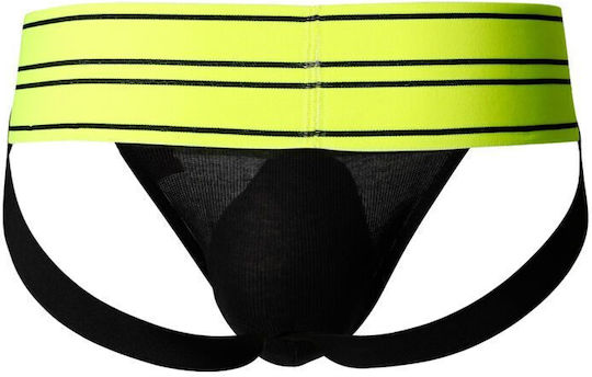 Cut4Men Rugby C4M15 Black / Neon Green