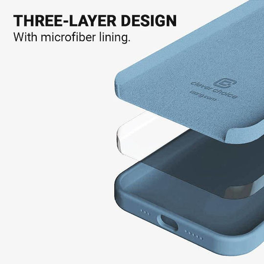 Crong Color Back Cover Silicon Albastru deschis (iPhone 13 Pro Max)