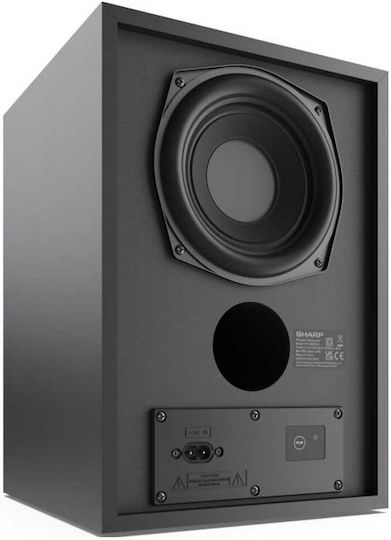 Sharp HT-SBW202 Soundbar 2.1 Bluetooth and HDMI 100W with Wireless Subwoofer and Remote Control Black