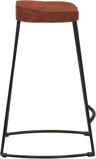 Hocker Bar Hölzernes Gavin Coffee 2Stück 45x40x63cm