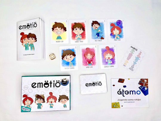 Atomo Games Emotio Εκπαιδευτικό Παιχνίδι Γνώσεων για 4+ Ετών