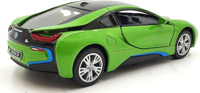 Kinsmart 1:36 BMW i8 (verde) cu uși care se deschid (KT5379B)