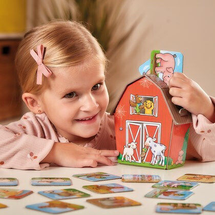 Επιτραπέζιο Παιχνίδι Farmyard Families για 1-4 Παίκτες 2+ Ετών (FR) Orchard