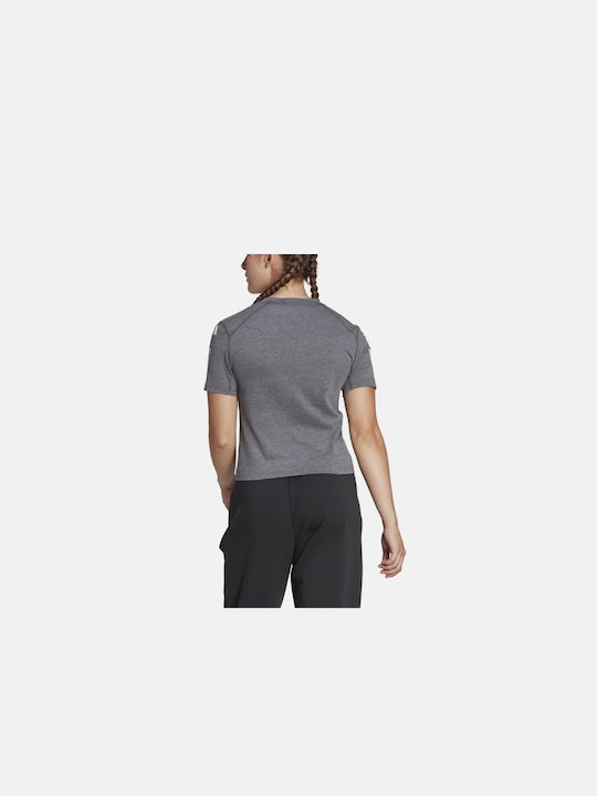 Adidas Damen Sport T-Shirt Gray