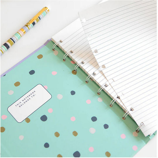 Filofax Good Vibes Notebook 56 Sheets A5 Ruled with Pen Holder