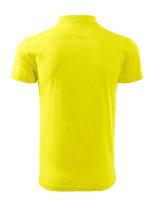 Malfini Men's Short Sleeve Promotional Blouse Yellow