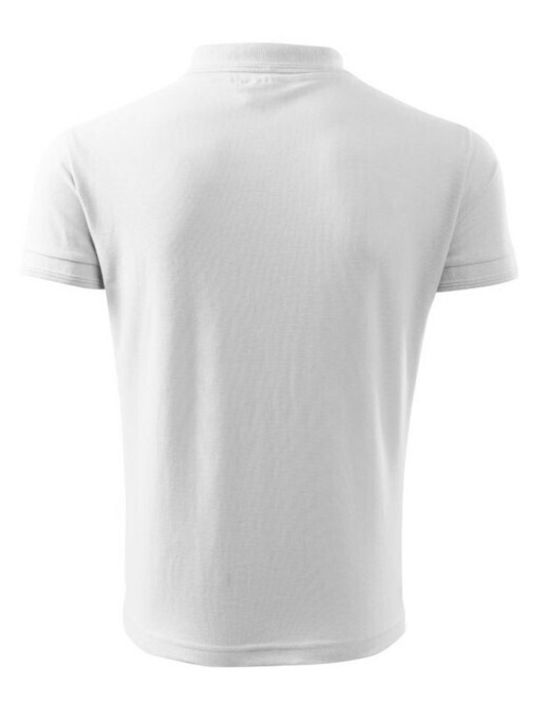 Adler Ανδρικό Διαφημιστικό T-shirt Κοντομάνικο σε Λευκό Χρώμα