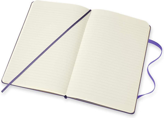 Moleskine Harry Potter Тетрадка На райета с Ластик Лилав