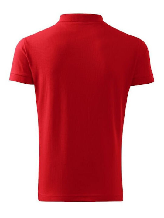Adler Ανδρικό Διαφημιστικό T-shirt Κοντομάνικο σε Κόκκινο Χρώμα