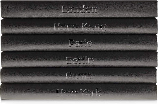 Moleskine Voyageur Traveller's City Notizbuch mit leeren Seiten und Gummiband Schwarz