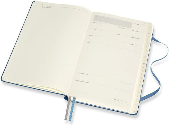 Moleskine Books Passion Journal Бележник Булет Журнал 400 Листа с Твърда Корица Тематичен Тефтер Тефтер с Твърди Корици Събиране Организиране на Вашите Книги