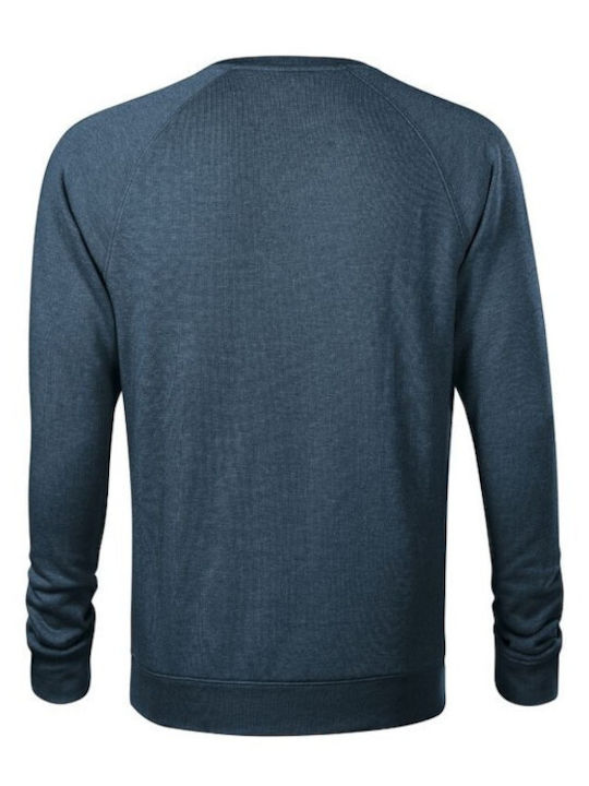 Malfini Merger Men's Long Sleeve Promotional Sweatshirt Navy Blue