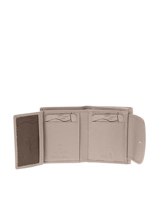 Small Leather Women's Wallet Classic with RFID Pink
