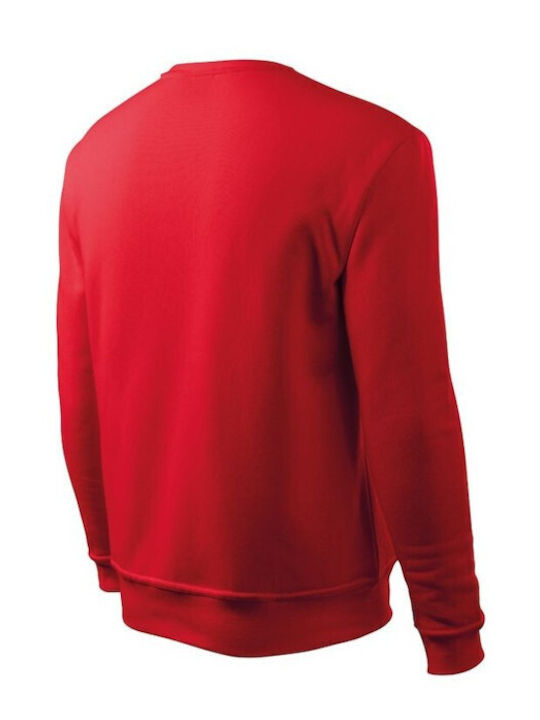 Malfini Essential Men's Long Sleeve Promotional Sweatshirt Red