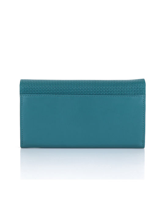 Guy Laroche Large Leather Women's Wallet Blue