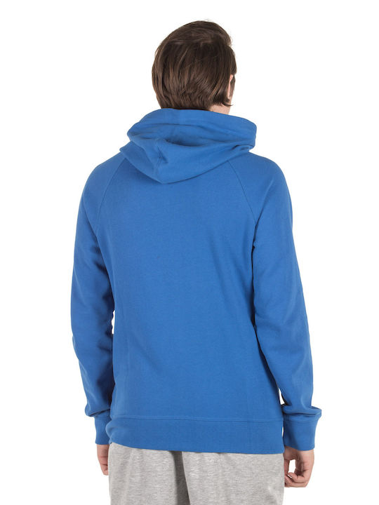 Aeropostale Men's Sweatshirt Jacket with Hood and Pockets Blue